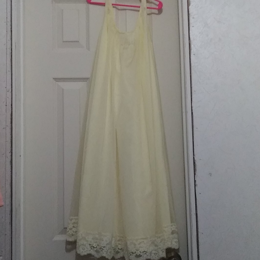 Baby Doll Yellow Night Gown